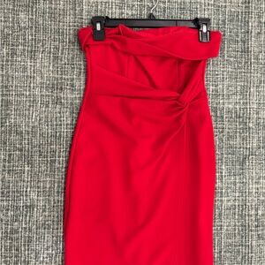 Elegant Red Women's Dress